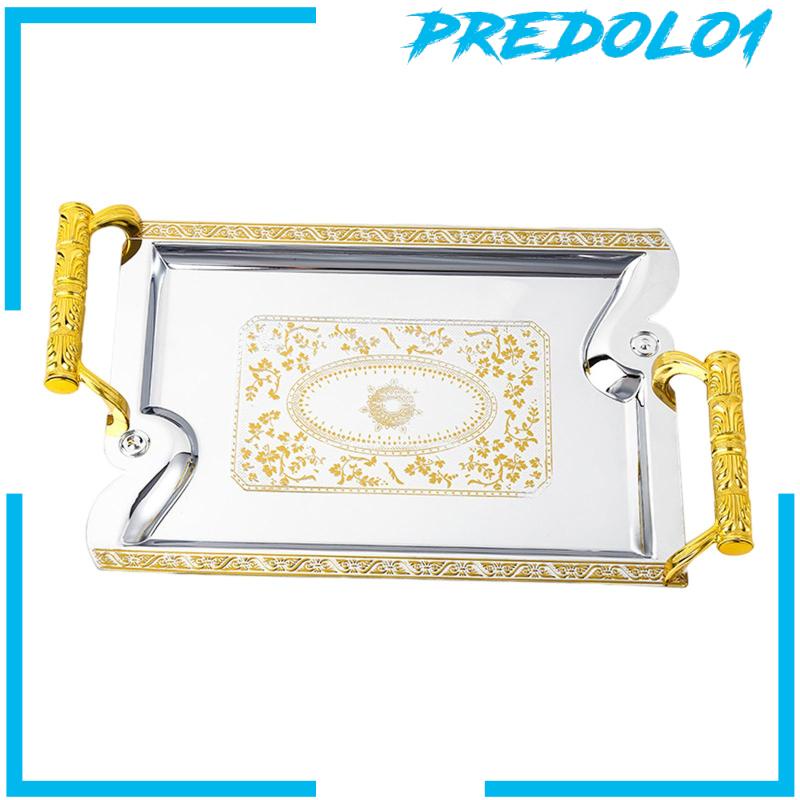 [Predolo1] Nampan Kamar Mandi Handuk Tray Meja Organizer Embossment Piring Khusus
