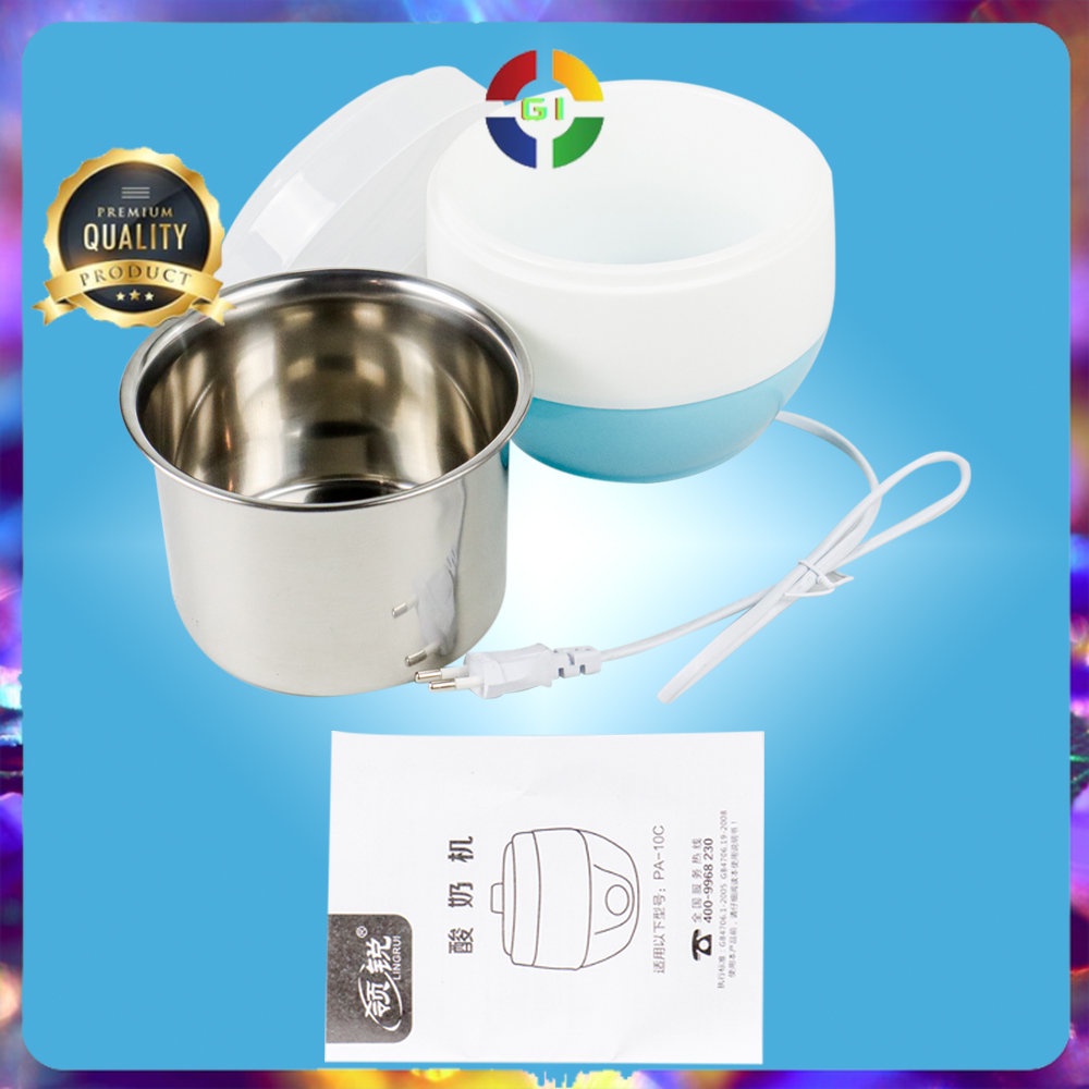 Mesin Pembuat Yogurt Maker Electric Machine Blue