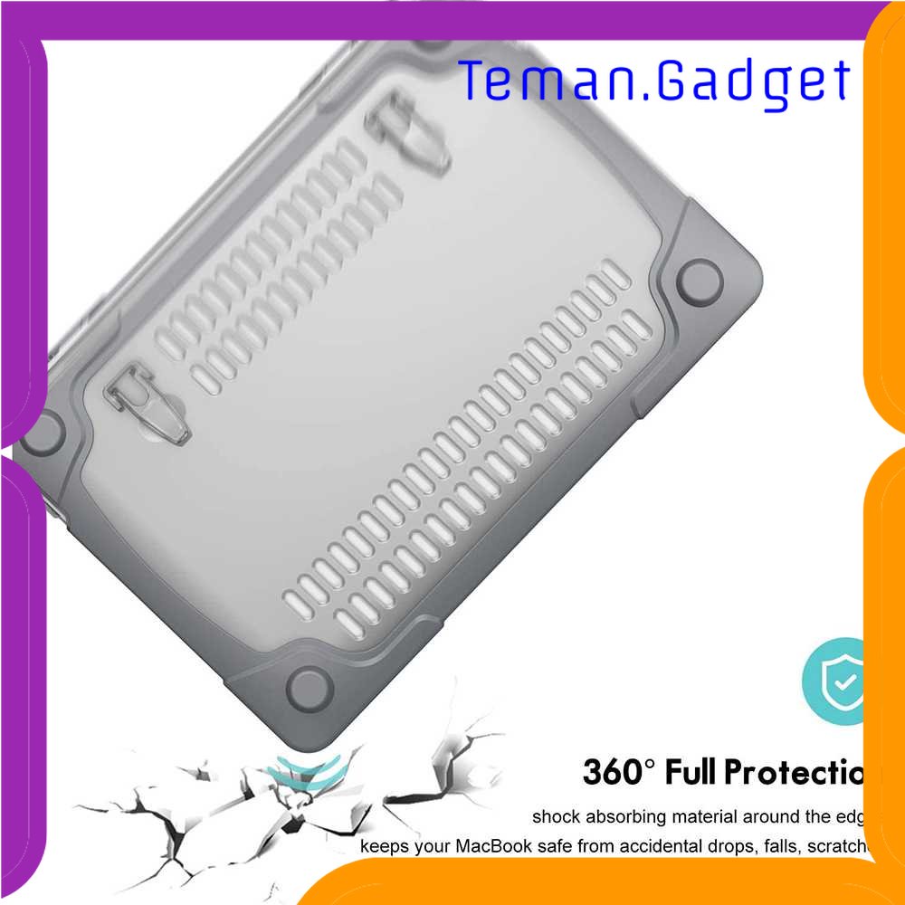 TG - KMP Reykaye Protective Cover Case Stand Macbook Pro 13 A2251 A2289 A2338 - RKE13