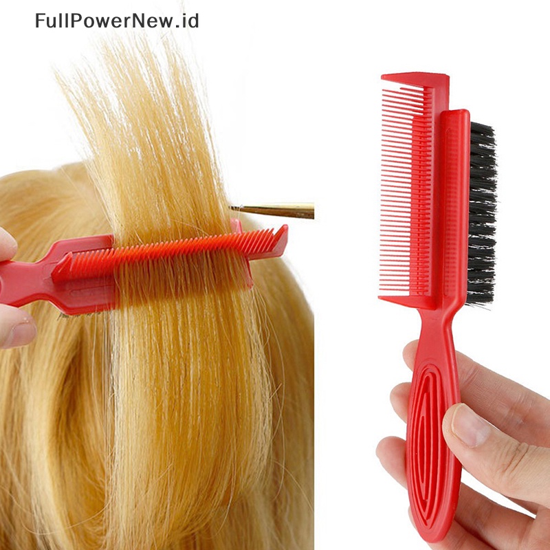 Power Duster Brushes Barber Sikat Jenggot Bersih Dua Sisi Sisir Styling ID