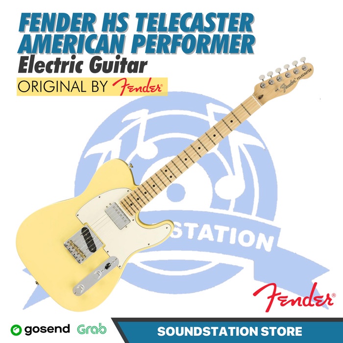 FENDER HS TELECASTER American Performer Electric Guitar Original | USA