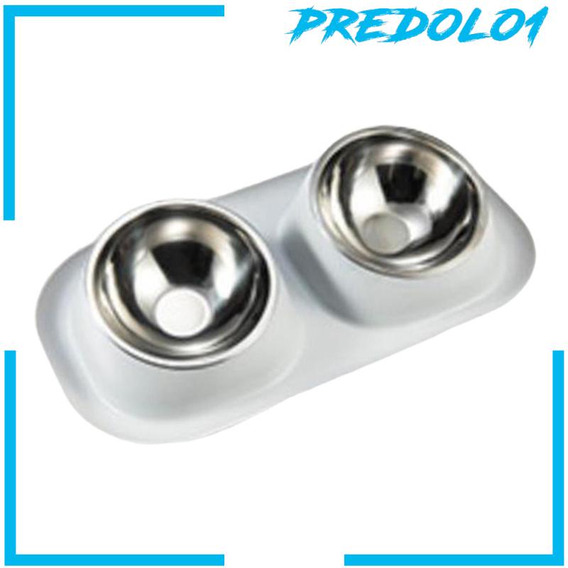 [Predolo1] Mangkok Raised Cat Dog Bowl Untuk Anjing Kecil Sedang Indoor Kucing Kitten