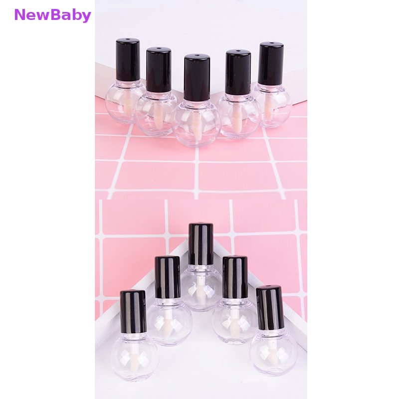 Newbaby 5Pc/Lot Lip Gloss Kosong Lip Lamp Bohlam Tabung Lip Balm Botol Wadah Hot ID