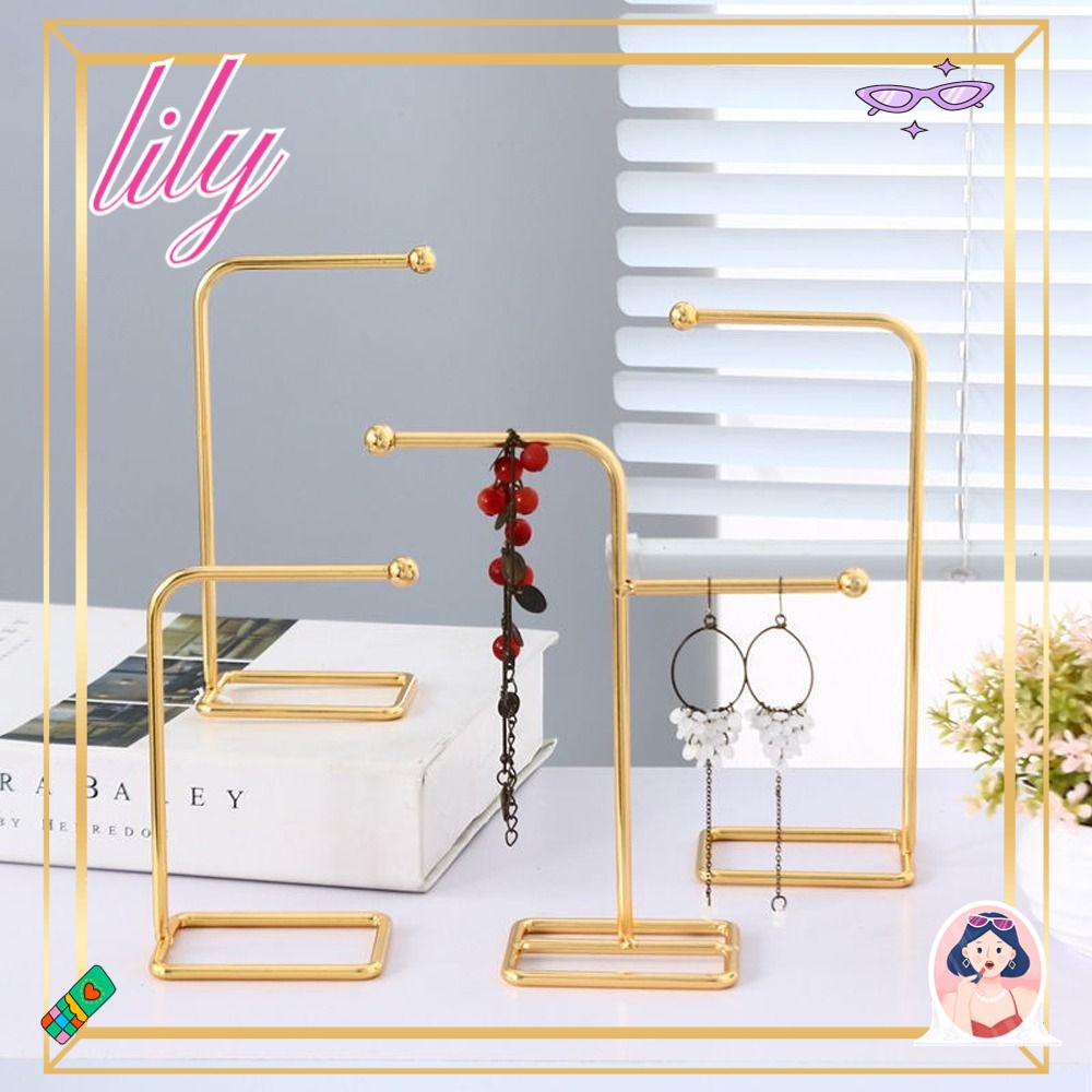 Lily Jewerly Rak Penyimpanan DIY Besi Display Rack Organizer