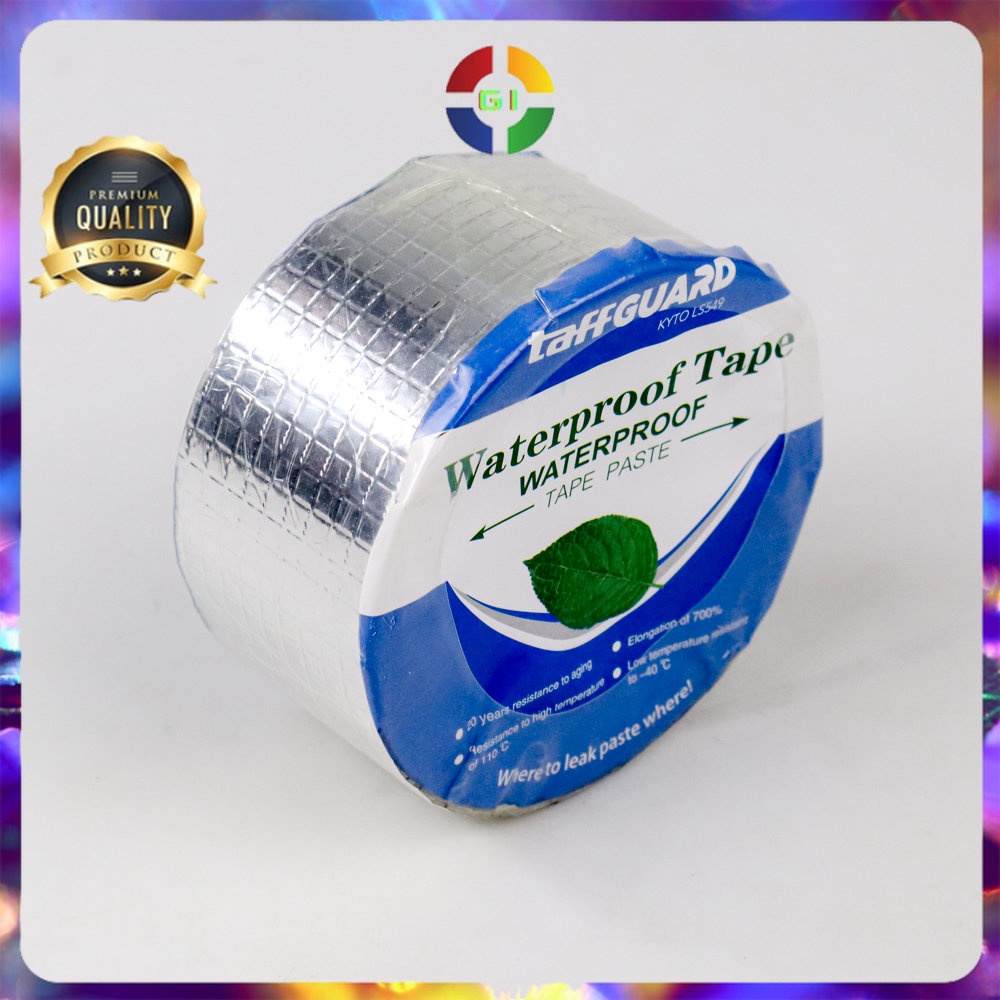 Lakban Aluminium Foil Adhesive Super Tape 5 cm x 3 m Silver