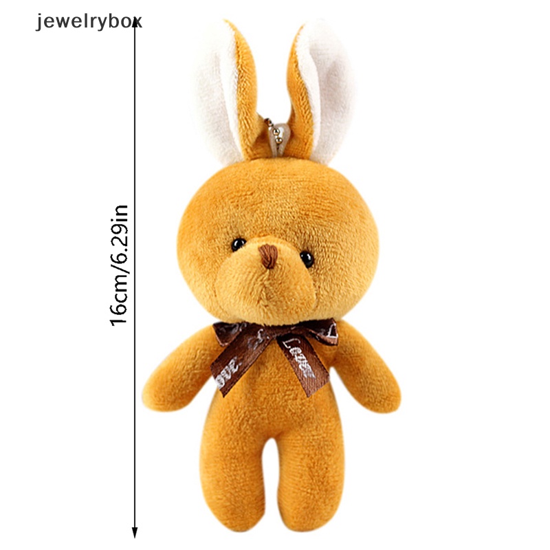 [jewelrybox] Bunny Plush Toys Lucu Dasi Kupu Kelinci Mainan Hadiah Natal Boneka Boneka Hadiah Butik