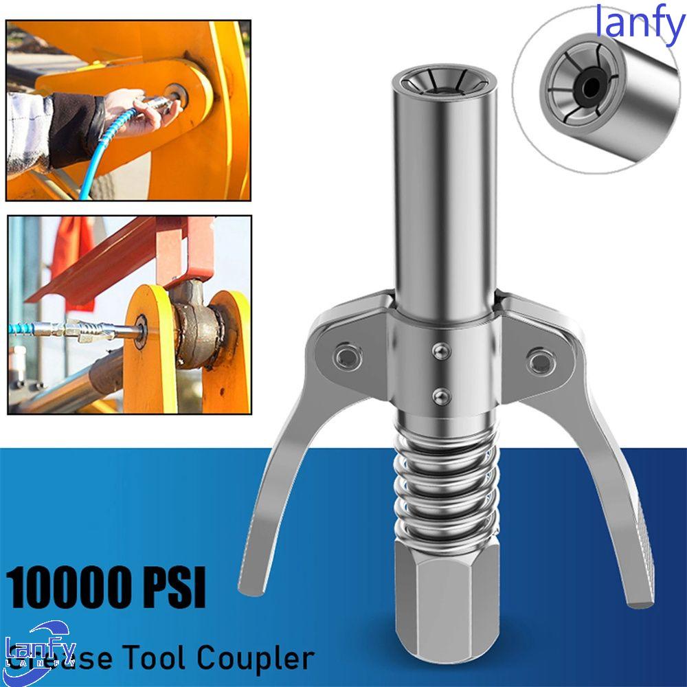 Lanfy Kepala Grease Coupler 10000 PSI Heavy Duty Anti Bocor