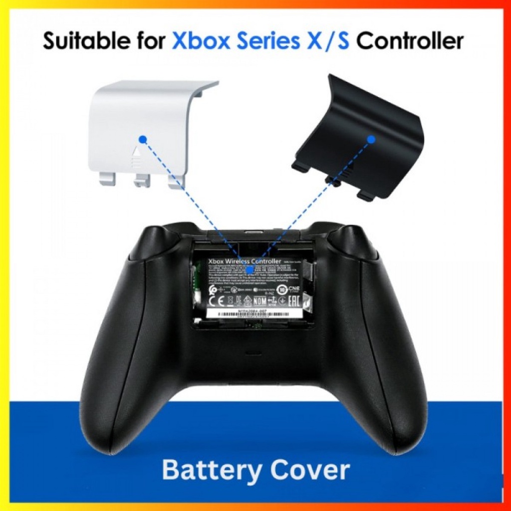 Controller Xbox Series S X Battery Back Cover - Tutup Penutup Baterai