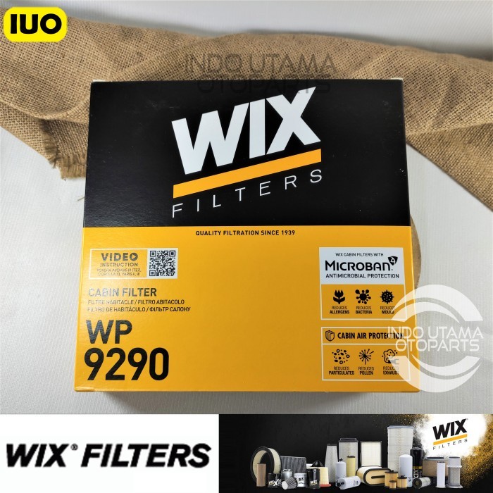 Filter Kabin AC WIX New Yaris Vios Hilux Vigo Saringan Kabin WP9290