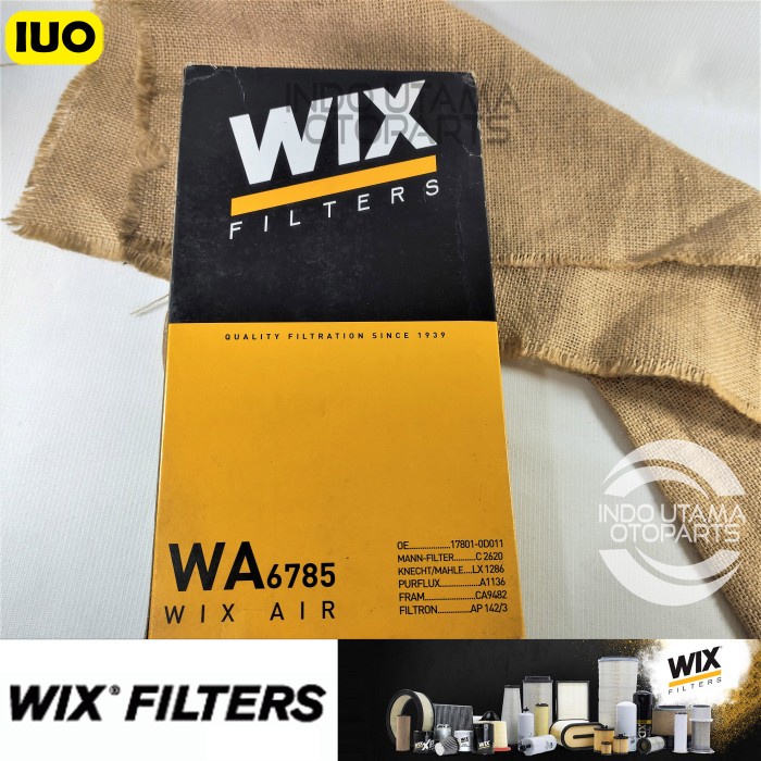 Filter Udara WIX Altis New Vios Yaris NAV1 Saringan Udara WA6785