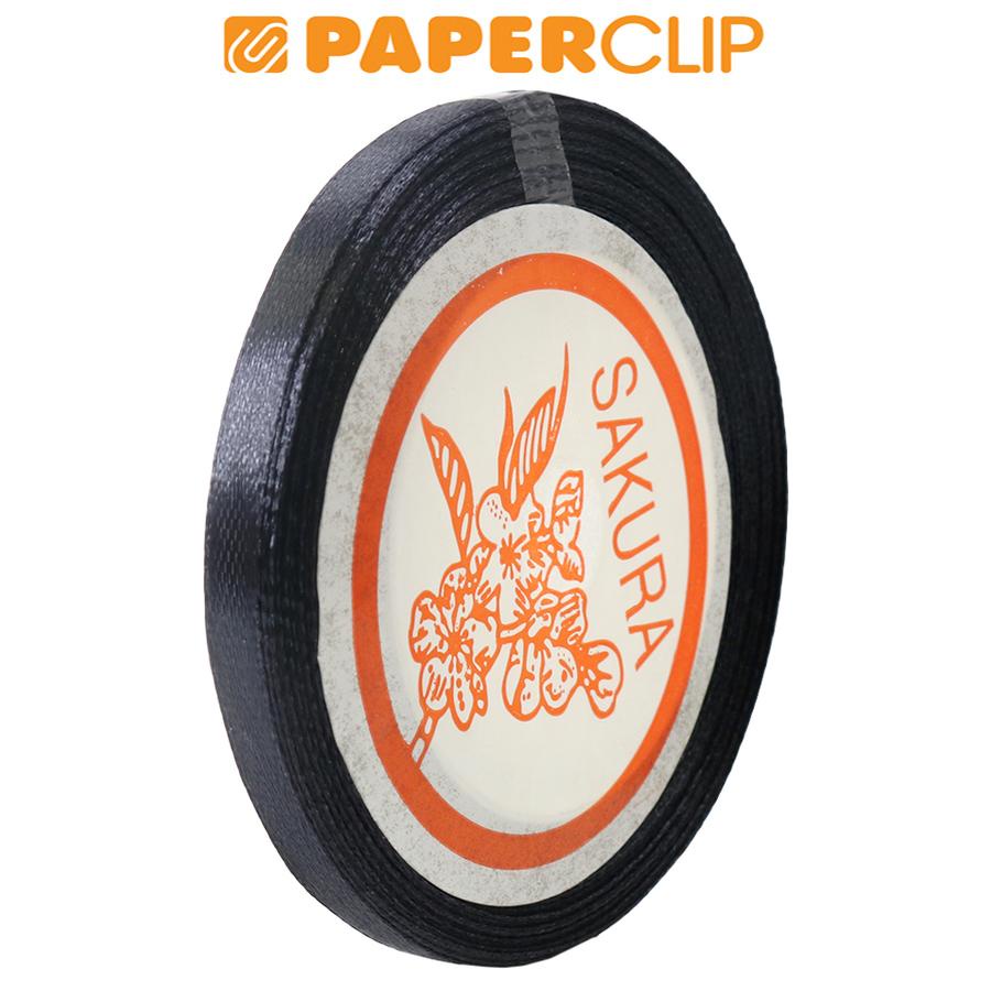 

PITA KADO 1/4 INCH SATIN 19 BLACK