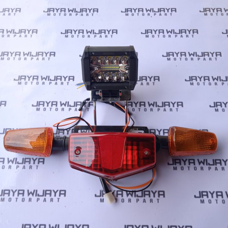 Paket Lampu Led Yamaha Rx king Bandung style