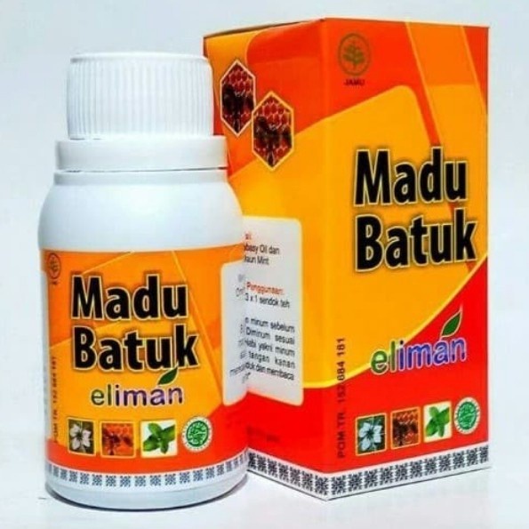 Madu Batuk Eliman | Madu Batuk Dewasa Eliman | Madu Batuk Eliman 165gr - MADU BAUK DEWASA
