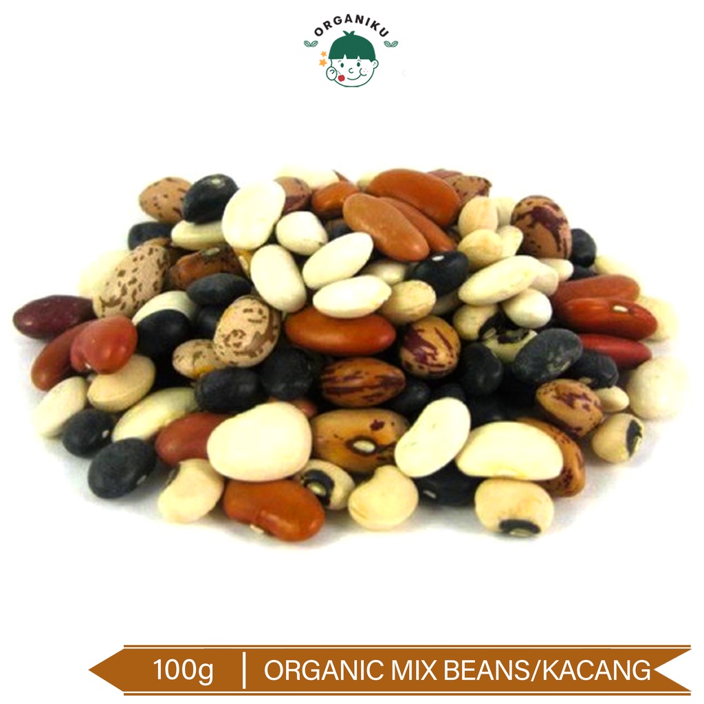 

Organic Mix Beans 100g / Campuran Kacang Organik 100g (CitraFood)