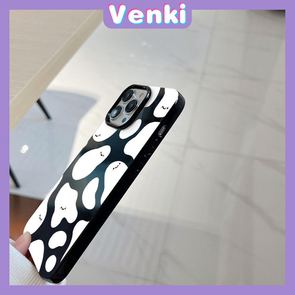 VENKI - For iPhone 11 iPhone Case Pink Glossy TPU Soft Case Shockproof Protection Camera Cute Cute Rabbit Compatible with iPhone 14 13 Pro max 12 Pro Max xr xs max 7Plus 8Plus