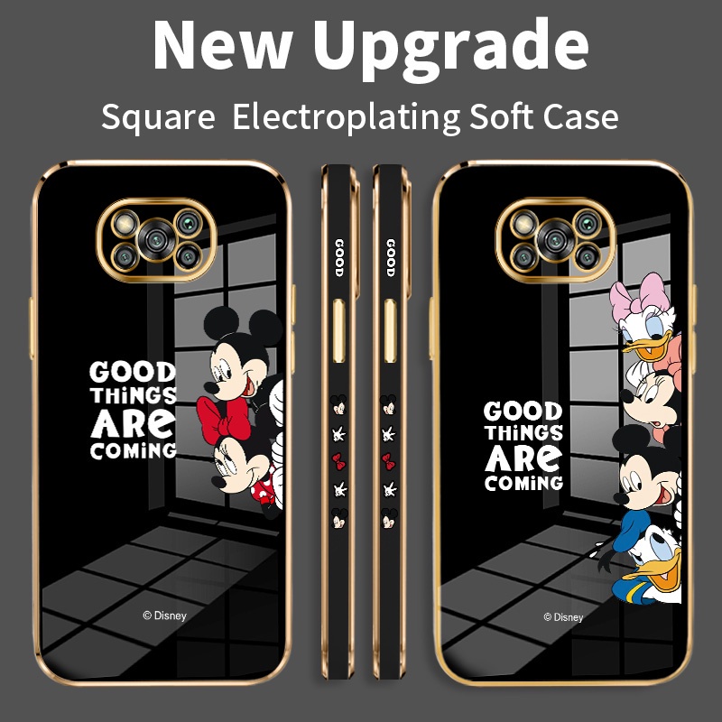 Case Casing Hp For Poco X3 Pro NFC GT M3 M4 Pro 4G For Redmi Note 10 Pro 5G China Softcase Mickey da