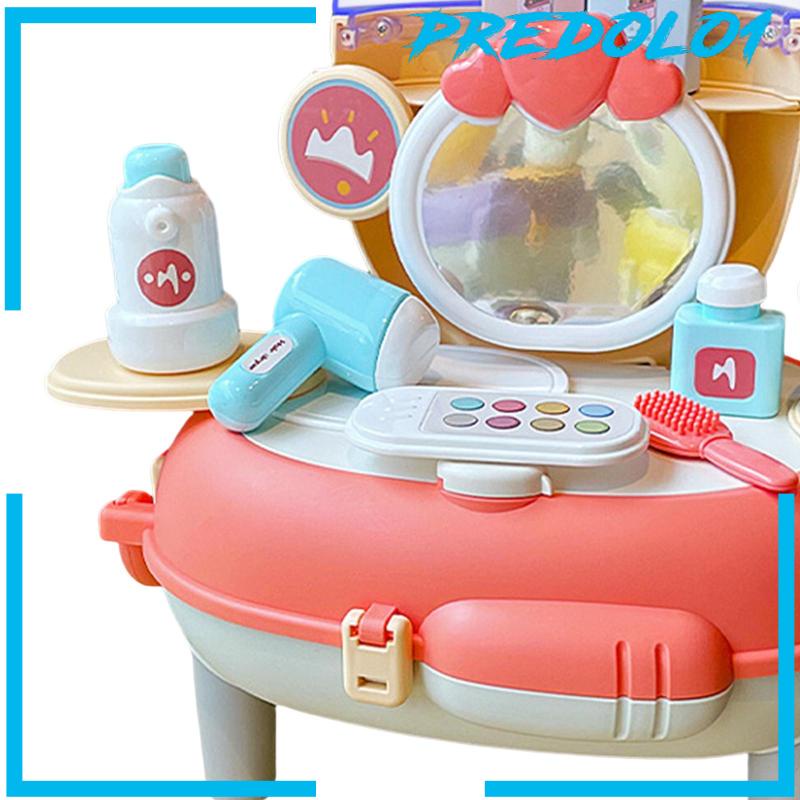 [Predolo1] Mainan Rumah Bermain Anak Pretend Playset Adorable Realistis Untuk Travel Party Trip