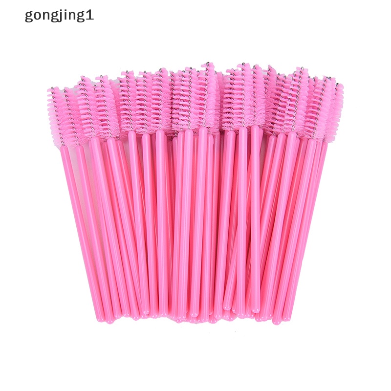 Ggg 50Pcs Sikat Bulu Mata Sekali Pakai Alat Makeup Kosmetik Maskara Wands Aplicator, ID