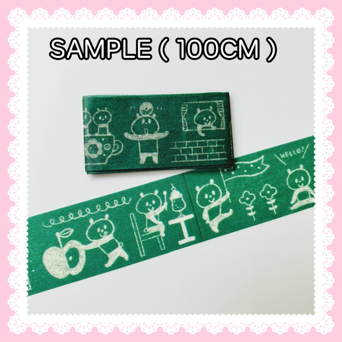 

Washitape sample papier platz mizutama chalk