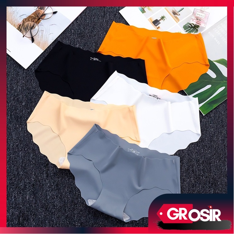 Grosir - C1072 Celana Dalam Fashion / Celana Dalam Wanita Seamless / CD Cewek / Women Underwear / Kolor Wanita