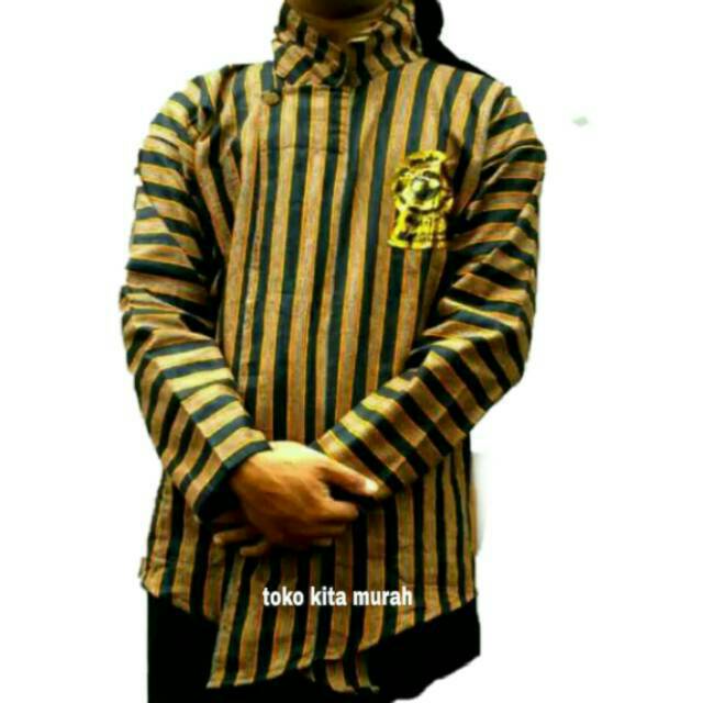 Lurik Baju pria | fashion pria | baju adat jawa | kemeja pria | surjan lurik