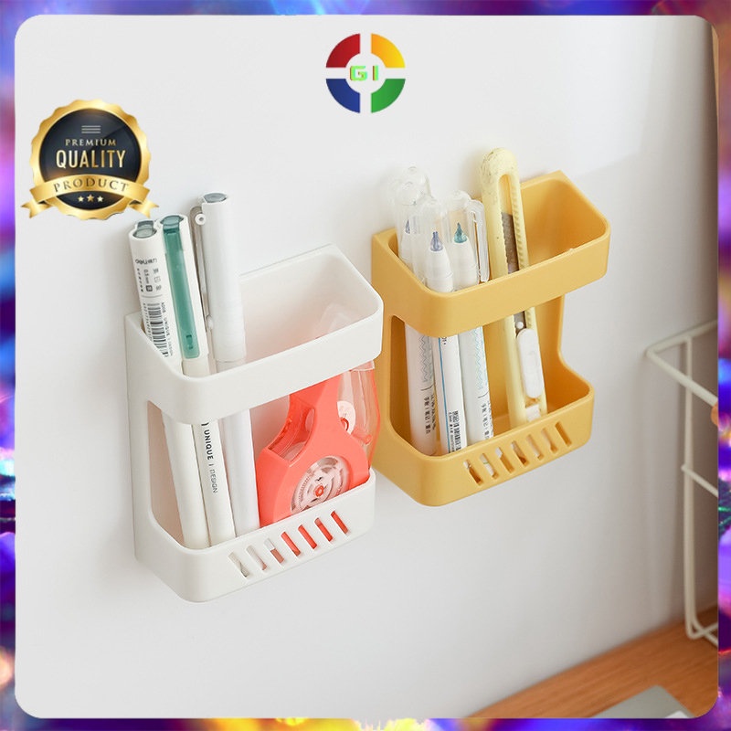 Holder Rak Gantung Mini Organizer Storage Box Red