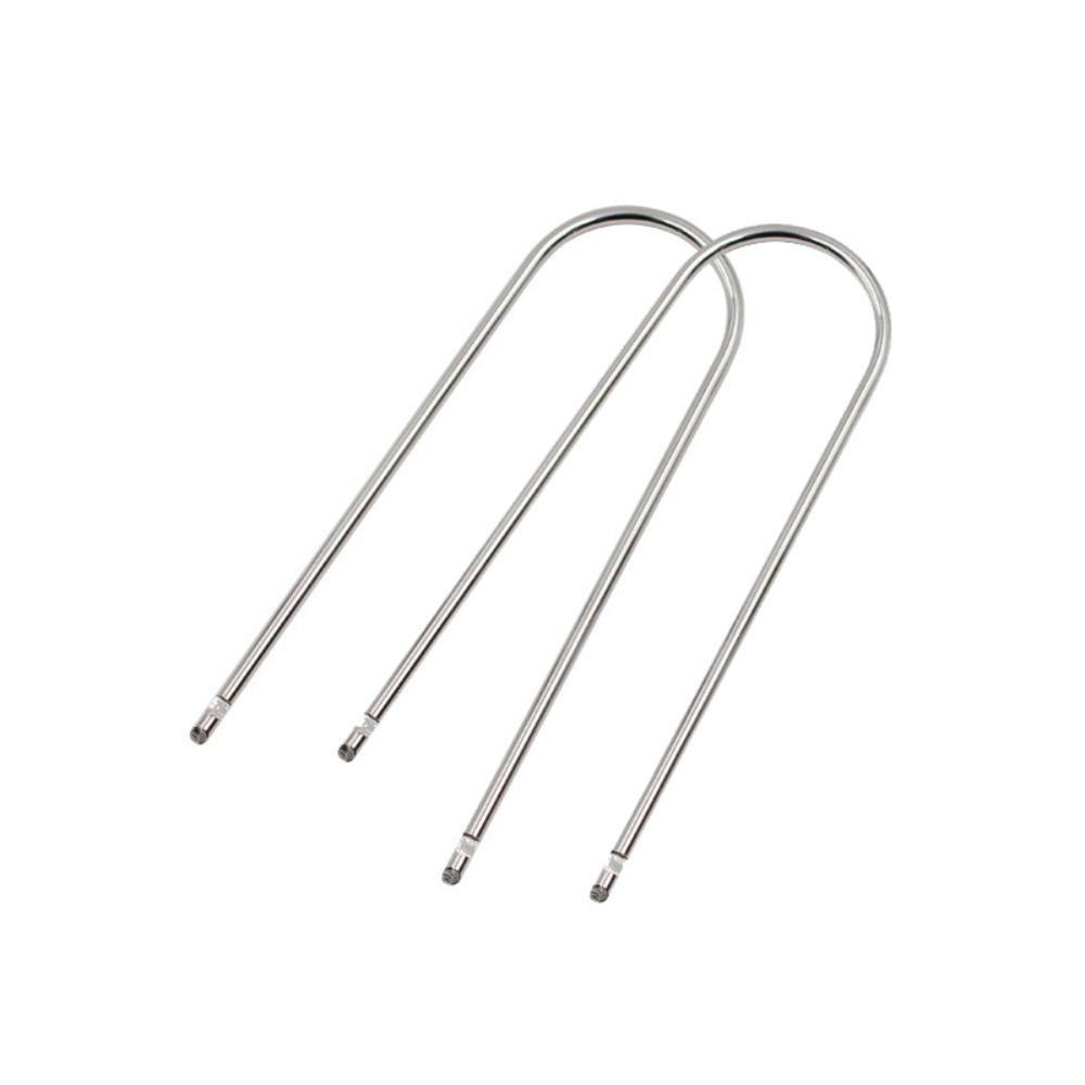 POPULAR 2pcs Alat Congkel Penghapus Radio Mobil Bahan Stainless Steel Untuk Citroen Untuk Peugeot Radio Removal Pry Tool