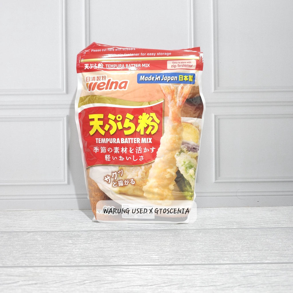 

Nissin Welna Tempurako 600gr Tepung Tempura Batter Mix Japan