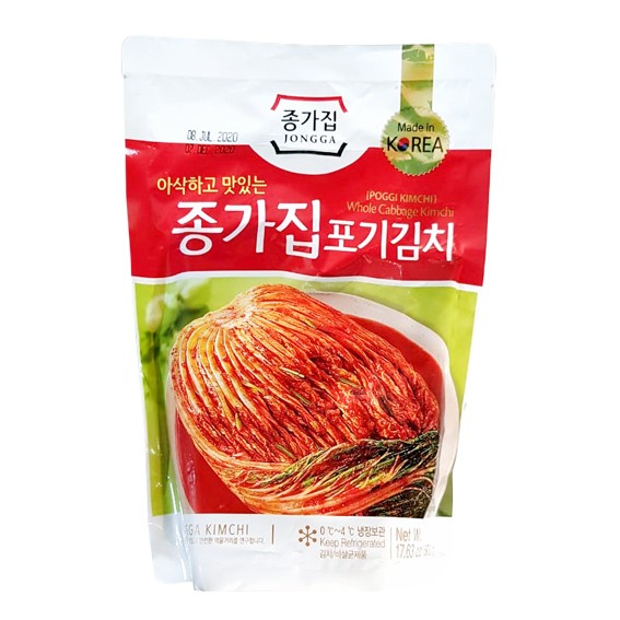 

Chongga Poggi Kimchi / Kimchi Sawi Korea Utuh 500 GR