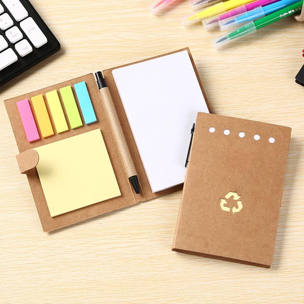 [Elegan] Kertas Catatan Tempel Set DIY Tulisan Alat Tulis Keypoints Marker Membaca Label Diary Planner Stiker Diposting Sticky Notes Sticky Bookmark Perekat Label