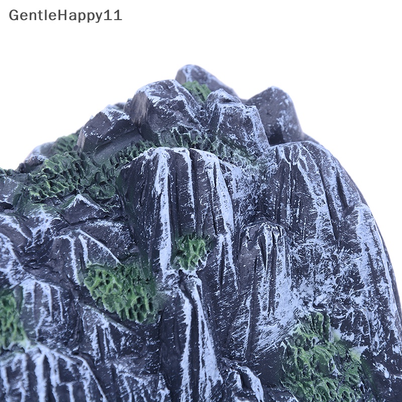 Gentlehappy Plastik1:87 Model Skala Mainan Kereta Api Kereta Api Gua Terowongan Pasir Model Meja Mainan id