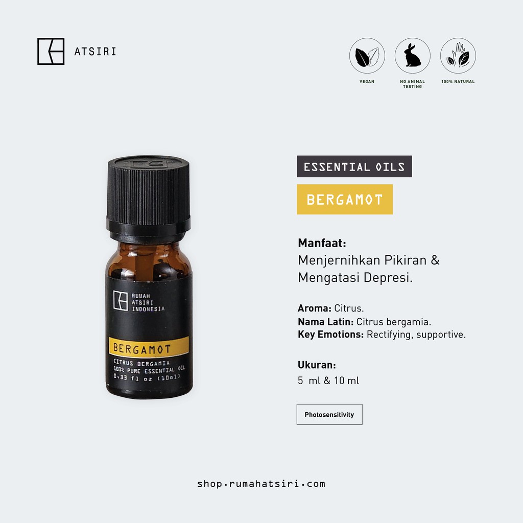 Rumah Atsiri Bergamot Essential Oil