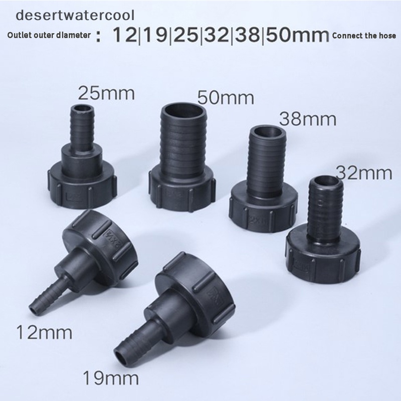 Deid Adaptor IBC Air1Per2 &quot;Ke 2&quot; Adaptor Selang Taman Tap Konektor Fitg Tool Martijn