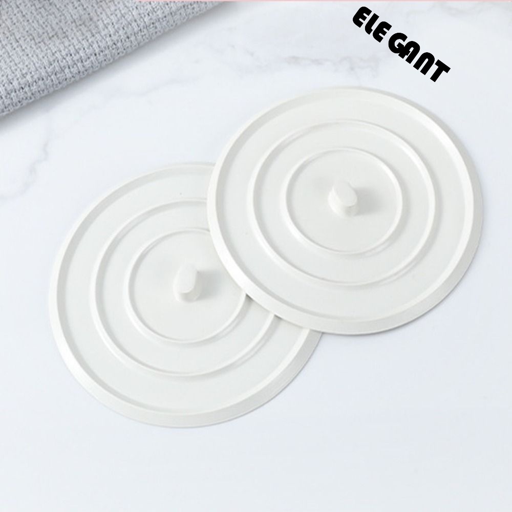 [Elegan] Bathtub Stopper Silicone 1Pcs Sealed Aksesori Kamar Mandi Wastafel Rambut Stopper Anti Bocor Bak Steker Gepeng