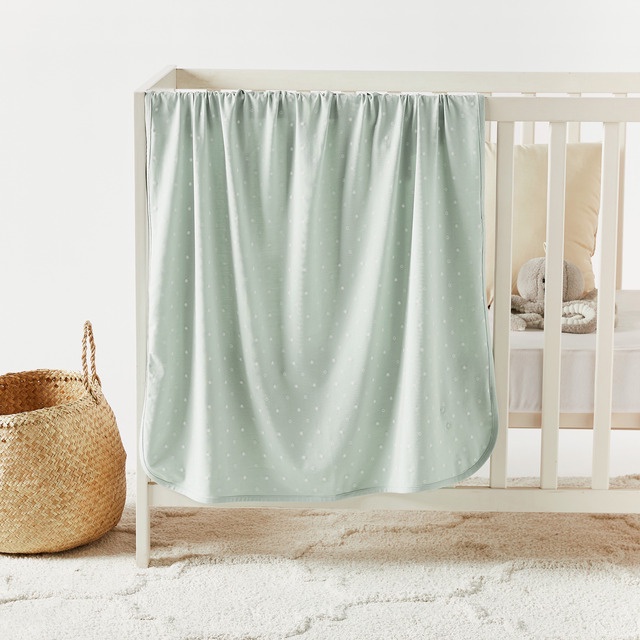 Babyshop Juniors All-Over Star Print Receiving Baby Blanket