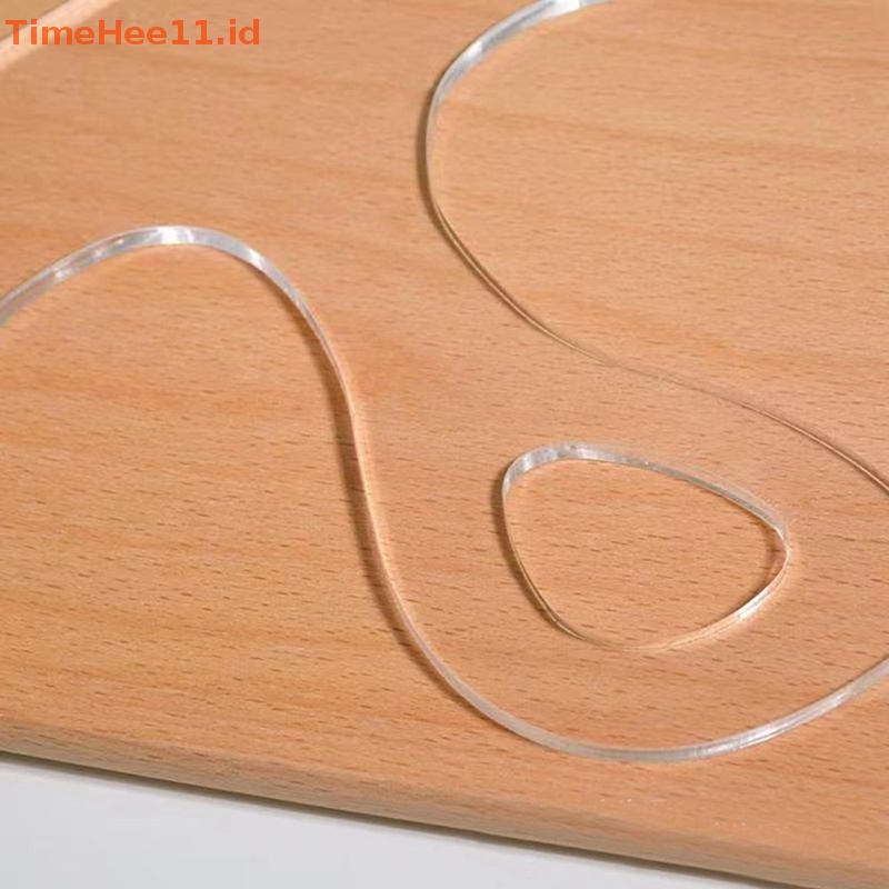 Timehee Acrylic Cutg Board Handle Router Template Template Router Akrilik Untuk ID Rumah