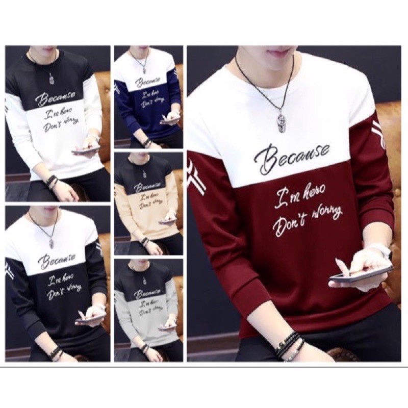 Bisa Bayar Di tempat/ BAJU KAOS COWOK GENNARO