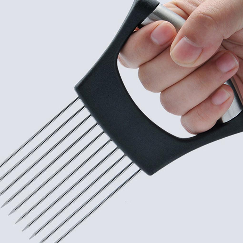 Tempat Pengiris 304alat Pengiris Daging Stainless Portable Kitchen Slicing Assistant Perlengkapan Rumah