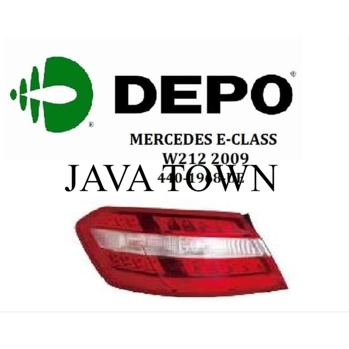 Diskon LAMPU STOP LAMP MERCEDES BENZ E-CLASS W212 2009 KANAN KIRI DEPO KML290