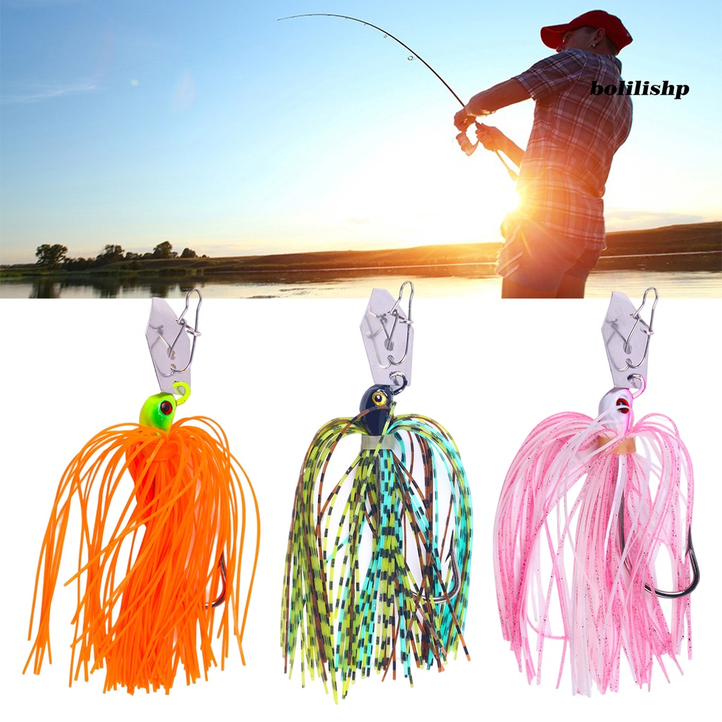 Bo-8cm/10.8g Umpan Pancing Dengan Jenggot Warna Cerah Kait Tajam Kekuatan Tinggi Simulasi Tinggi Fishing Tackle Reusable Wobblers Lures Spinners Sendok Umpan Perlengkapan Memancing