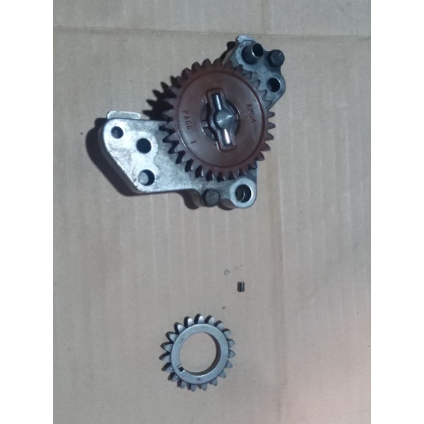 Gigi pompa oli gigi lawan pompa oli supra x125 kharisma kirana original
