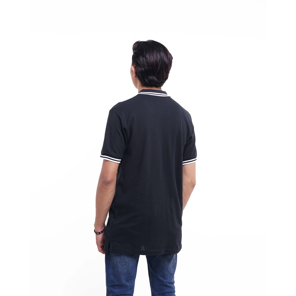 KAOS POLO FRIDAY KILLER | DIPPY POLO BLACK WHITE