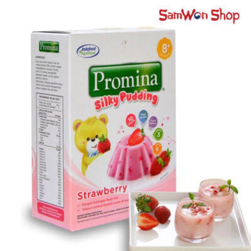 Promina Silky Puding Agar Agar Makanan Cemilan MPASI Bayi Tanpa Pengawet By Mallpompaasi