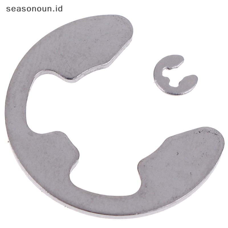 Seasonoun 120Pcs/Box 304stainless Steel E-Clip Penahan Circlip Aneka Kit M1.5~M10.