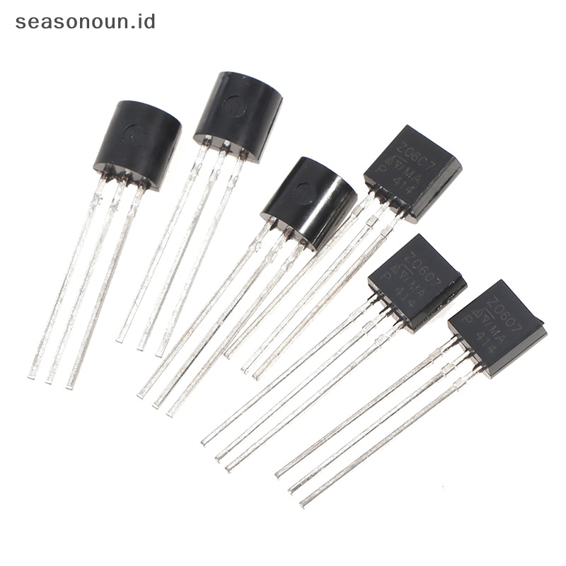 Seasonoun 20pcs Z0607 Z0607MA TO-92 Triac 0.8A 600V Triacs Thyristor 0.8 Amp 600volt.