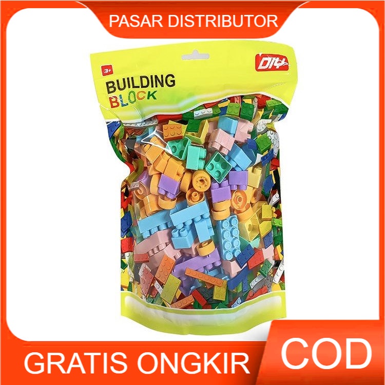 Mainan Anak BUILDING BLOCK 288PCS Balok Susun Anak DIY Block DIY Brick