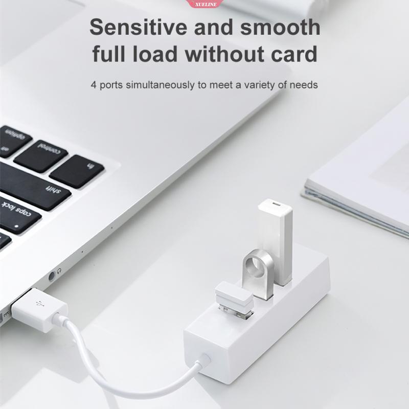 Peripherals Komputer USB Kecil Hub USB Splitter Mini Kecil Empat Port USB 2.0 Hub Docking Stations USB Hub Docking Stations [ZXL]