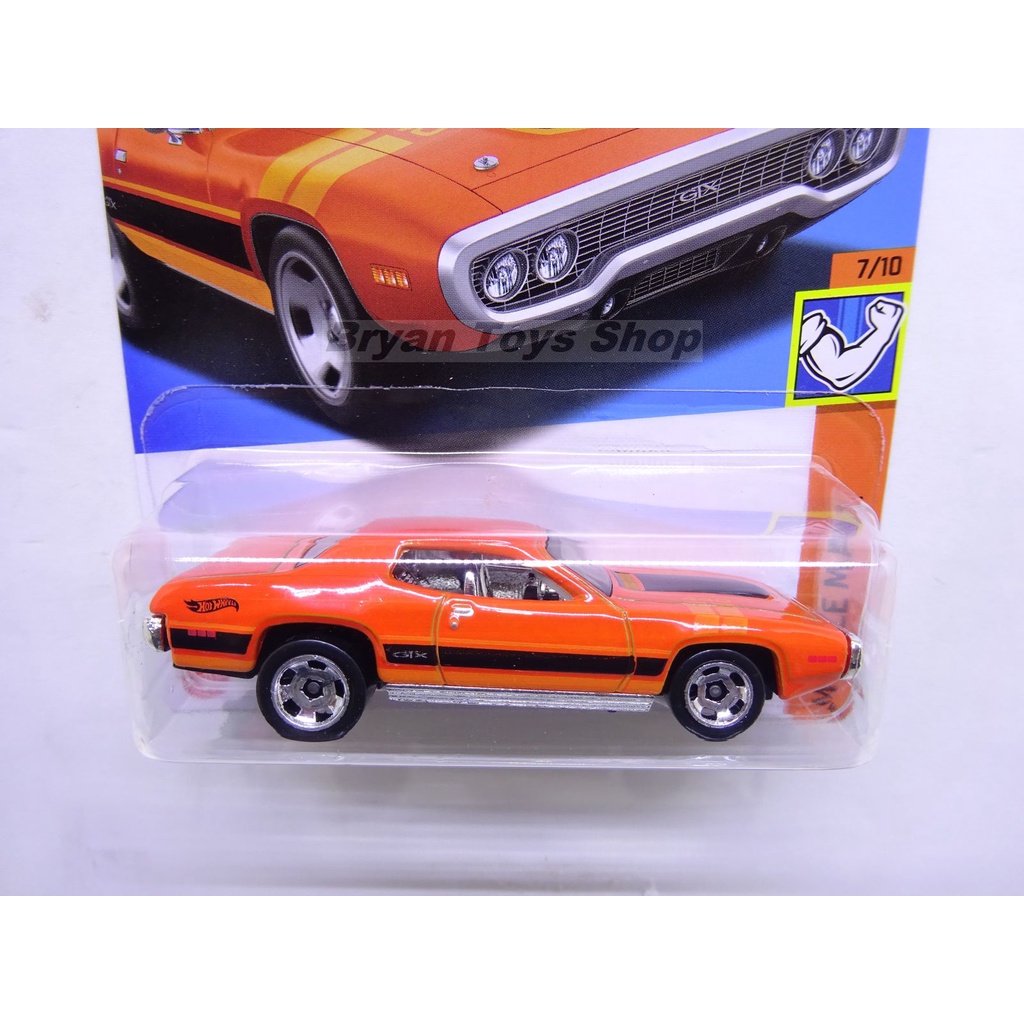 Hot Wheels 71 Plymouth GTX Orange