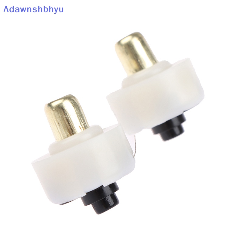 Adhyu 2Pcs 17mm Senter LED Tombol Tekan Saklar ON/OFF Elektrik Torch Tail Switch ID