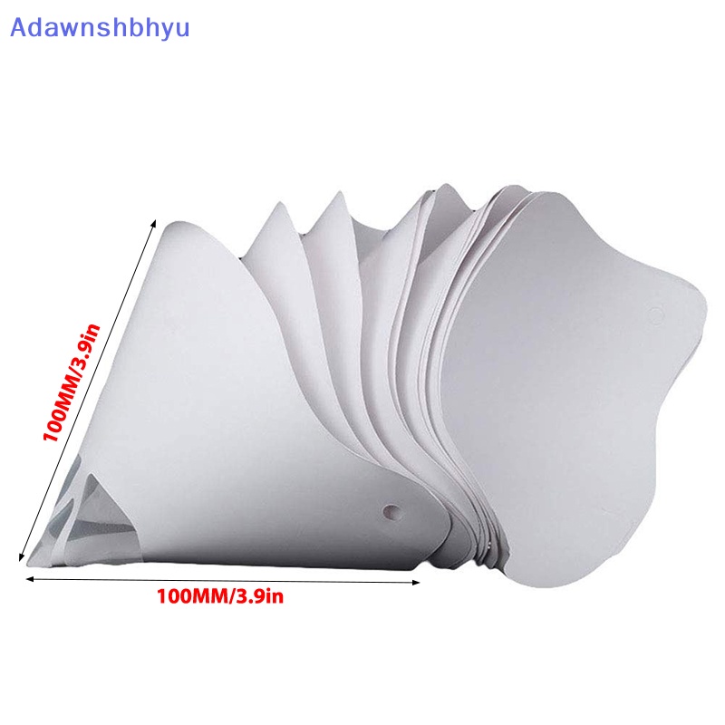 Adhyu 3D Printer Paper Filter 10Pcs LCD Photocuring Konsumsi UV Resin Aksesoris ID